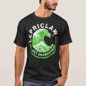 Lepriclaw Get Shamrocked Drinking St Patricks Tシャツ (正面)