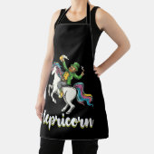 Lepricorn Leprechaun Unicorn St Patrick's Day エプロン (インサイチュ)