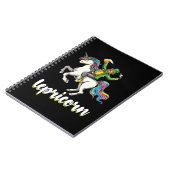 Lepricorn Leprechaun Unicorn St Patrick's Day ノートブック (左側)