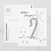 Leptospira Interrogansはがき ポストカード (正面/裏面)