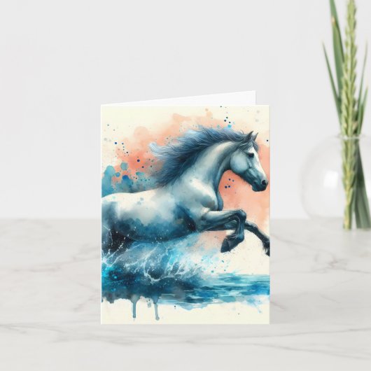 L'Équilibre des Vagues, carte pour tous サンキューカード (正面)