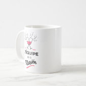 L'équipe de la mariée コーヒーマグカップ (正面左)