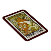 L'Ermitageアールヌーボーの花柄 マグネット (右側)