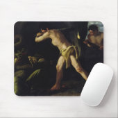 Lernaeanのヒュドラと戦うヘラクレス マウスパッド (マウス)