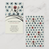 LesによってはNoirs deパリが雑談します 名刺 (正面/裏面)