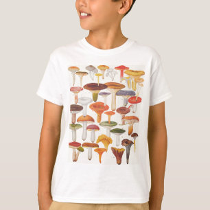 Lesのシャンピニオンのきのこ Tシャツ
