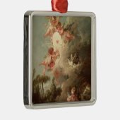 「Lesの恋愛des Dieuxからのキューピッドのターゲット、 メタルオーナメント (右)