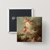 「Lesの恋愛des Dieuxからのキューピッドのターゲット、 缶バッジ (正面&裏面)