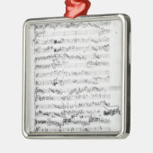 「Lesの義侠の士のスコアの開始ページ メタルオーナメント (左)