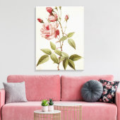 LesバラよりRosa Indica Vulgaris キャンバスプリント (インサイチュ (リビング))