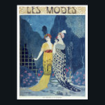 Lesモード ポスター<br><div class="desc">Lesモード | by Georges Barbier |アートの場所：プライベートコレクション |アーティストフランスのー |画像収集番号： XCF285182</div>