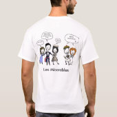 Les小柄いMiserables Tシャツ (裏面)