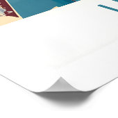 Les 2 Alpes Ski Poster Print 1 ポスター (角)