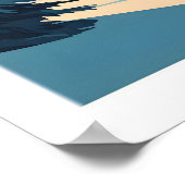 Les 2 Alpes Ski Print 1 ポスター (角)