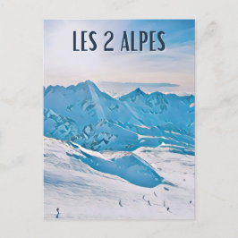 Les 2 Alpes Station de ski  ポストカード