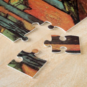 Les Alyscamps、紅葉ズバイビンセント・ヴァン・ゴッホ ジグソーパズル (側面)