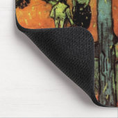 Les Alyscamps、紅葉ズバイビンセント・ヴァン・ゴッホ マウスパッド (コーナー)