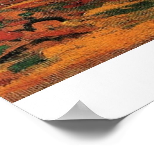 Les Alyscamps by Vincent van Gogh ポスター (角)