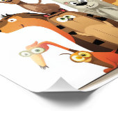 LES ANIMAUX AMUSANTS フォトプリント            (角)
