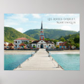 Les Anses-d'Arlet Martinique Scenic Coastal  ポスター (正面)