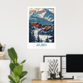 Les Arcs Poster France 1 ポスター (ホームオフィス)