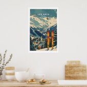 Les Arcs Ski Poster France 1 ポスター (キッチン)