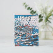 Les Arcs Station de ski ポストカード (スタンド正面)