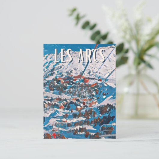 Les Arcs Station de ski  ポストカード (スタンド正面)