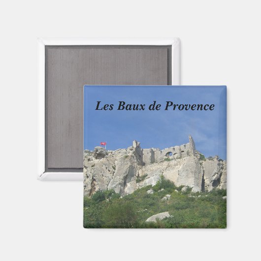 Les Baux de Provence マグネット (正面/裏面)