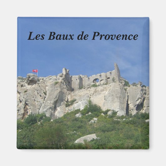 Les Baux de Provence マグネット (正面)