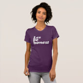 LES BE HONEST Tシャツ (正面フル)