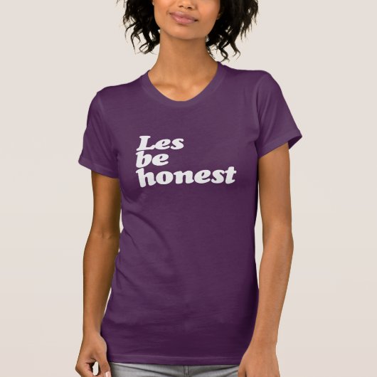 LES BE HONEST Tシャツ (正面)