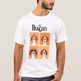 Les Beagles T-shirt graphique Tシャツ