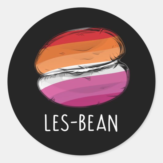 LES-BEAN Tシャツ ラウンドシール (正面)