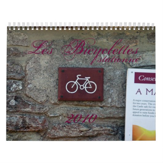 Les Bicyclettes 2010のカレンダー カレンダー (カバー)