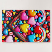Les bonbons du coeur ジグソーパズル (横)