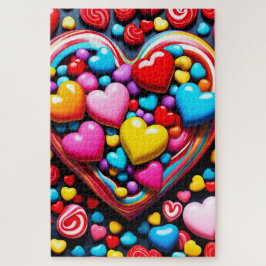 Les bonbons du coeur ジグソーパズル