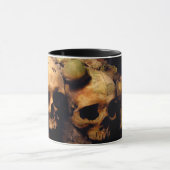 Les Catacombes deパリのスカル マグカップ (中央)