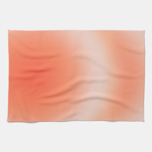Les Couleurs 09 Orange Gradient Aura キッチンタオル (横)