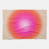 Les Couleurs 12 Orange And Pink Gradient キッチンタオル (横)