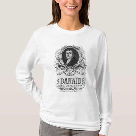 「Les Danaidesのための広告 Tシャツ (正面)