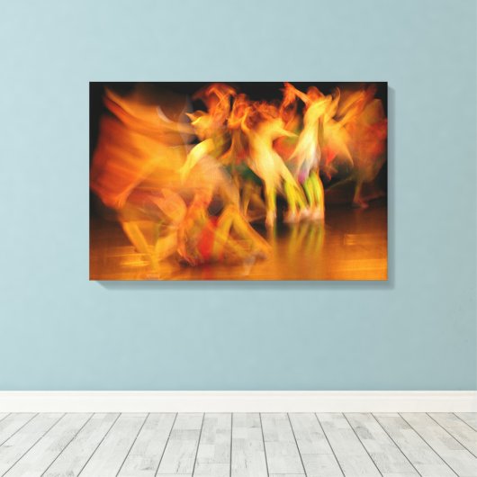 LES DANSEUSES キャンバスプリント (インサイチュ (ウッドフロア))