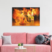 LES DANSEUSES キャンバスプリント (インサイチュ (リビング))