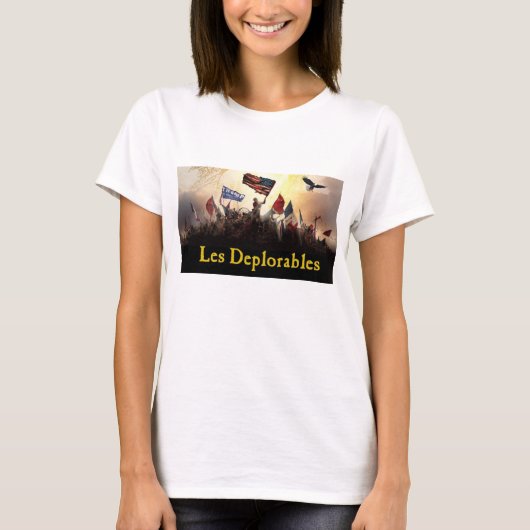 Les DeplorablesレディースTシャツ Tシャツ (正面)