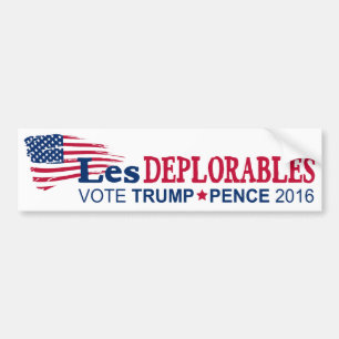 Les Deplorables -切札のペニー2016年 バンパーステッカー