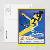 Les Diablerets（スイス） ポストカード (正面/裏面)
