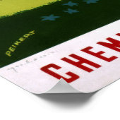 Les Diablerets,Switzerland, Vintage Travel Poster ポスター (角)