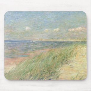 Les Dunes du Zwin、Knokke 1887年(キャンバスの油) マウスパッド
