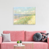 Les Dunes du Zwin, Knokke, 1887 (キャンバス油) キャンバスプリント (インサイチュ (リビング))