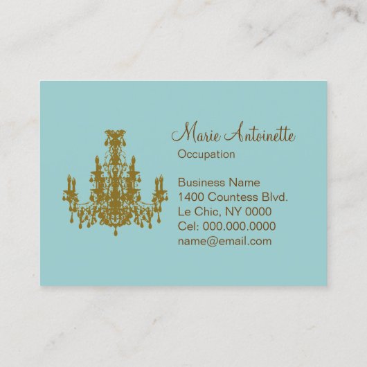 Les Enfans ~名刺(大) 名刺 (裏面)